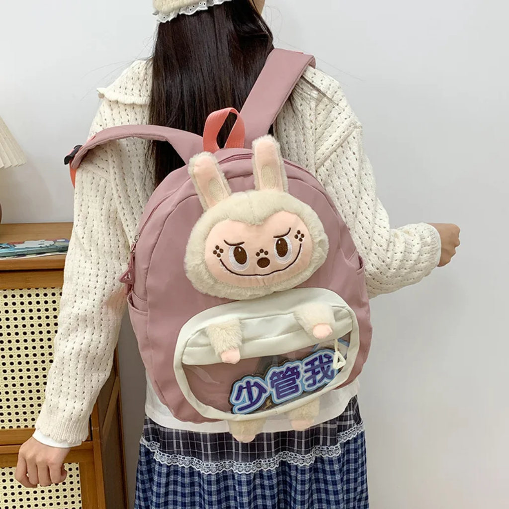 Mochilas Labubu & Capibara + Llavero GRATIS