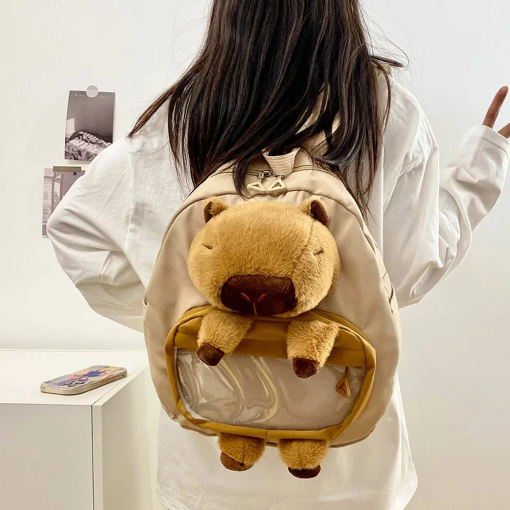 Mochilas Labubu & Capibara + Llavero GRATIS