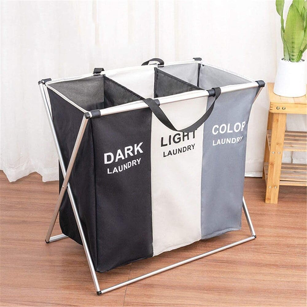 Cesto De Ropa 3 Compartimientos