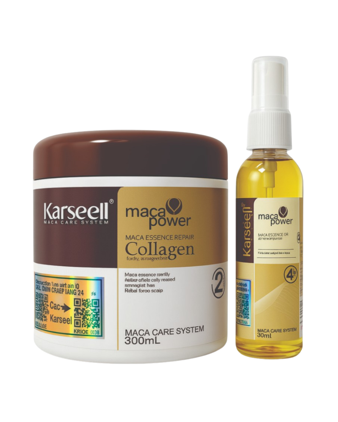 Mascarilla Capilar de Colágeno Karseell + Aceite de Argán
